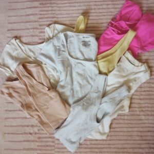 Aerie, Wild fable, and Hollister Tops in Pink, Yellow, blue, and White
